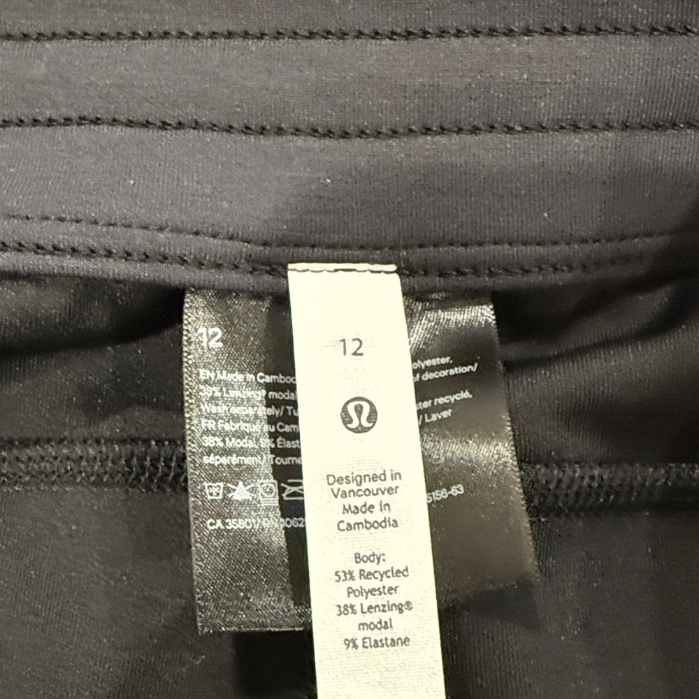 Lululemon Athletica Dark Gray Softstreme HR Pant - Picture 5 of 9